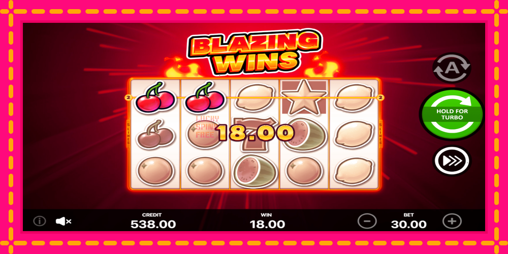 Blazing Wins - thiết bị chơi game với phần thưởng độc đáo, hình ảnh 3