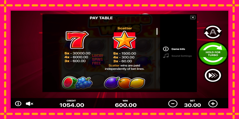 Blazing Wins - thiết bị chơi game với phần thưởng độc đáo, hình ảnh 5