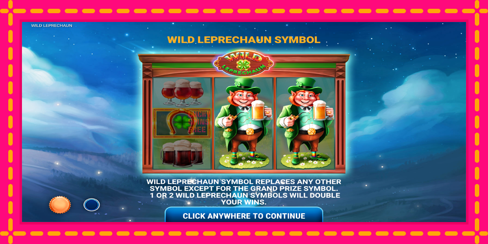 Wild Leprechaun - thiết bị chơi game với phần thưởng độc đáo, hình ảnh 1