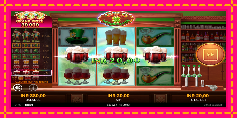 Wild Leprechaun - thiết bị chơi game với phần thưởng độc đáo, hình ảnh 4