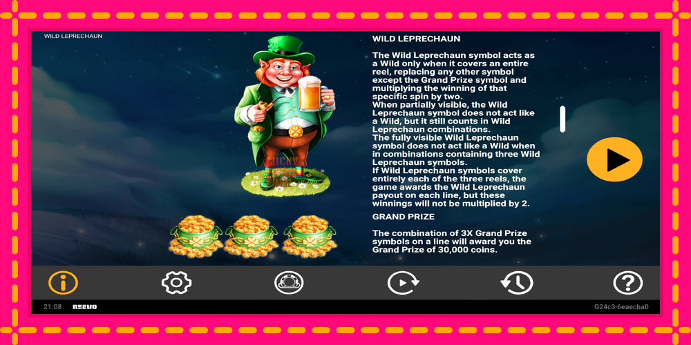 Wild Leprechaun - thiết bị chơi game với phần thưởng độc đáo, hình ảnh 5