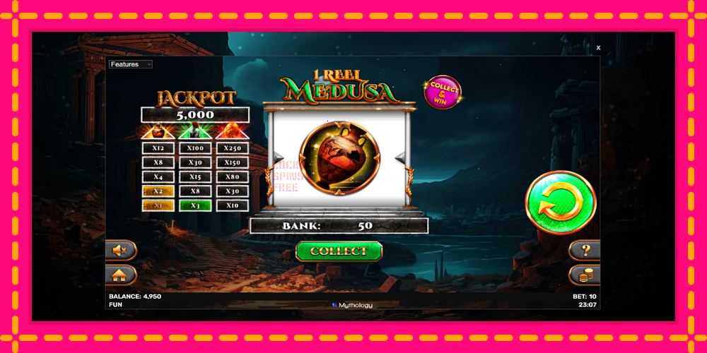 1 Reel Medusa - thiết bị chơi game với phần thưởng độc đáo, hình ảnh 4