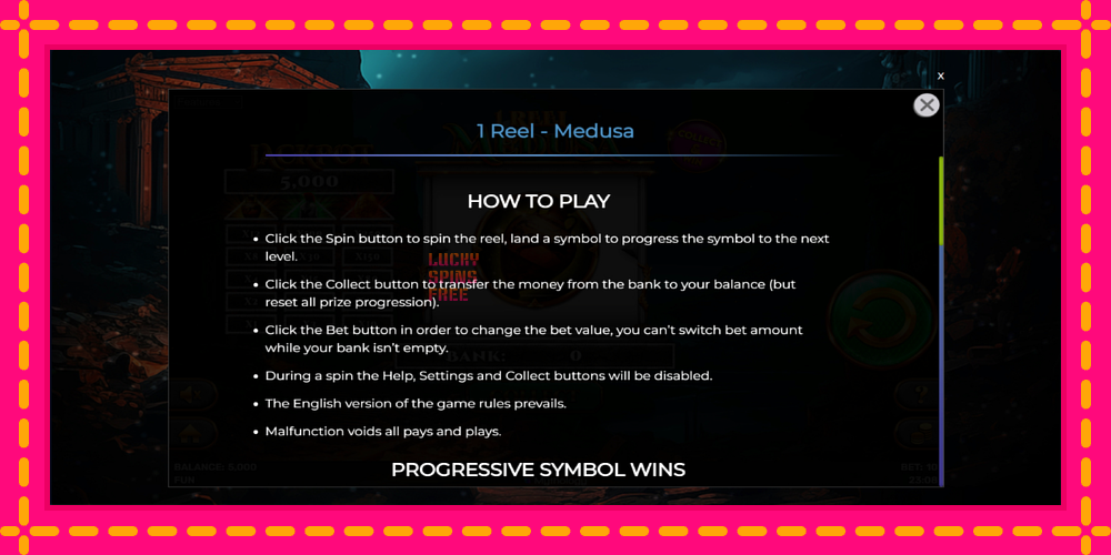 1 Reel Medusa - thiết bị chơi game với phần thưởng độc đáo, hình ảnh 5