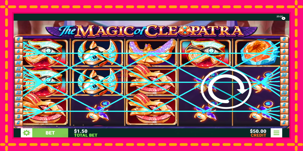 The Magic of Cleopatra - thiết bị chơi game với phần thưởng độc đáo, hình ảnh 1