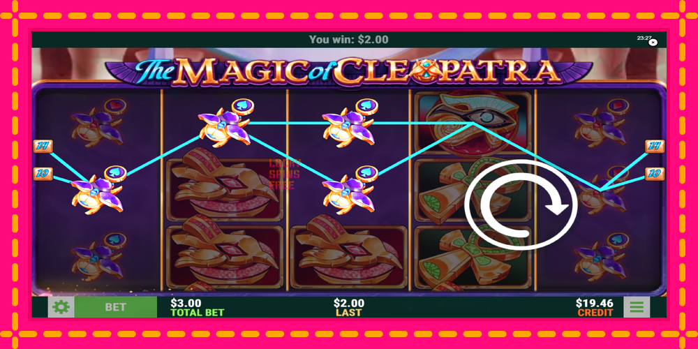 The Magic of Cleopatra - thiết bị chơi game với phần thưởng độc đáo, hình ảnh 3