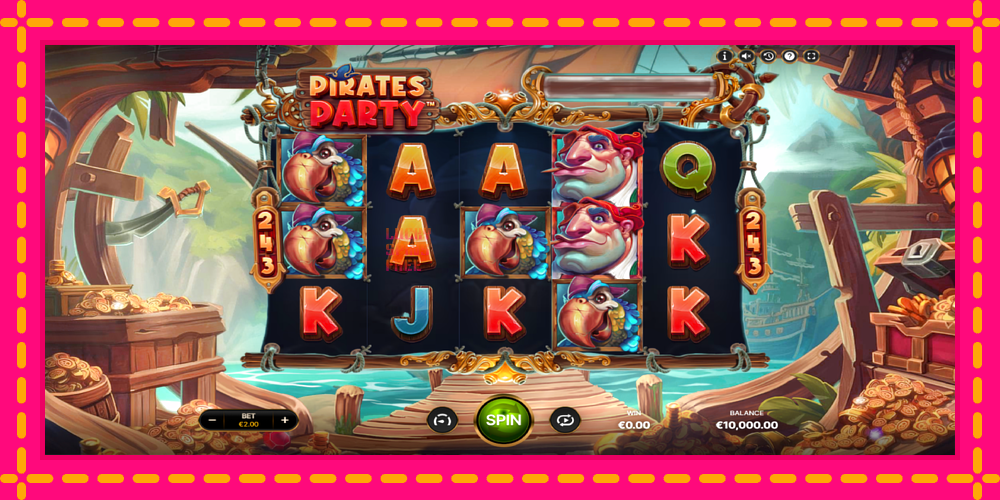 Pirates Party - thiết bị chơi game với phần thưởng độc đáo, hình ảnh 2