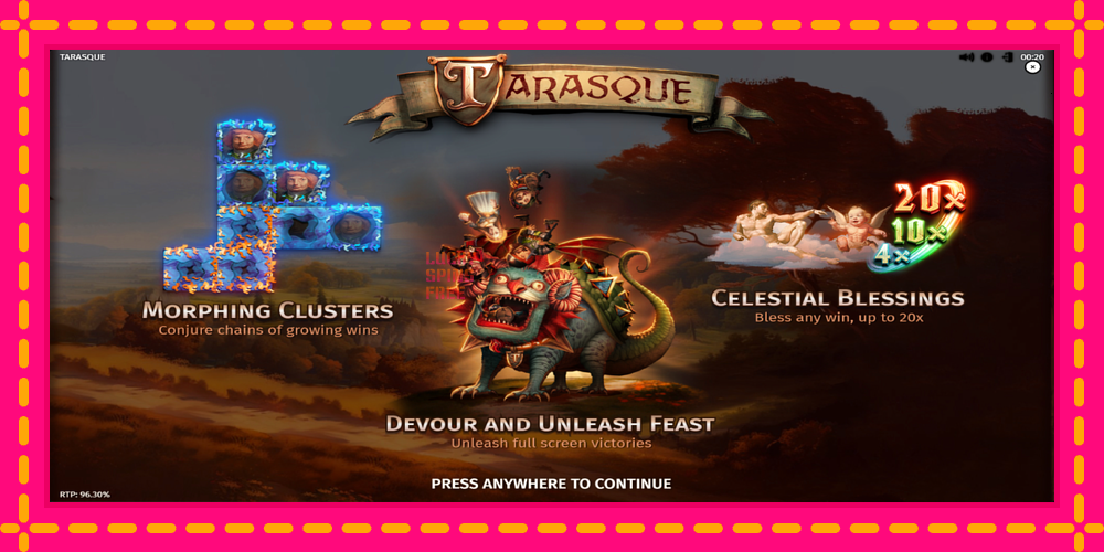 Tarasque - thiết bị chơi game với phần thưởng độc đáo, hình ảnh 1