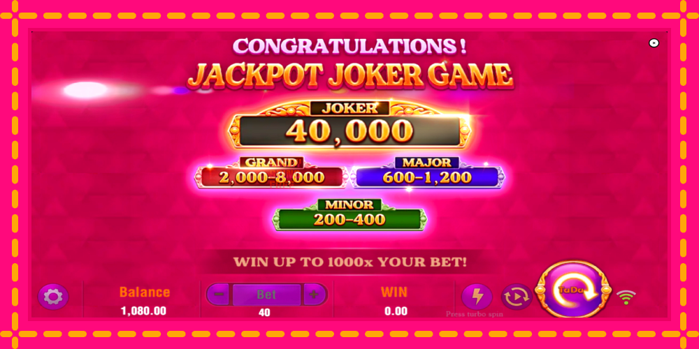 Jackpot Joker - thiết bị chơi game với phần thưởng độc đáo, hình ảnh 4