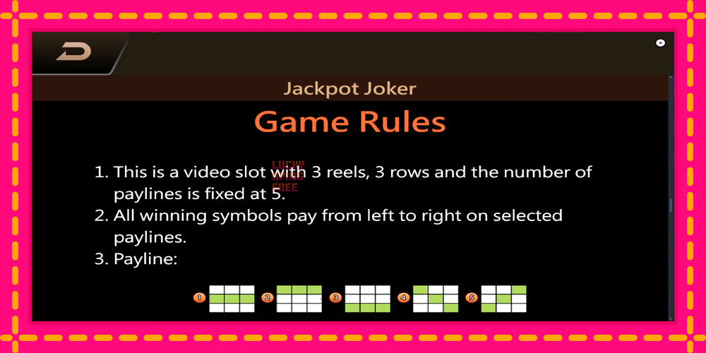 Jackpot Joker - thiết bị chơi game với phần thưởng độc đáo, hình ảnh 7