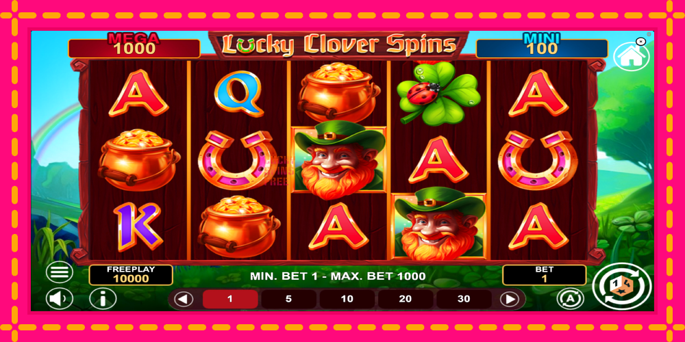 Lucky Clover Spins - thiết bị chơi game với phần thưởng độc đáo, hình ảnh 2