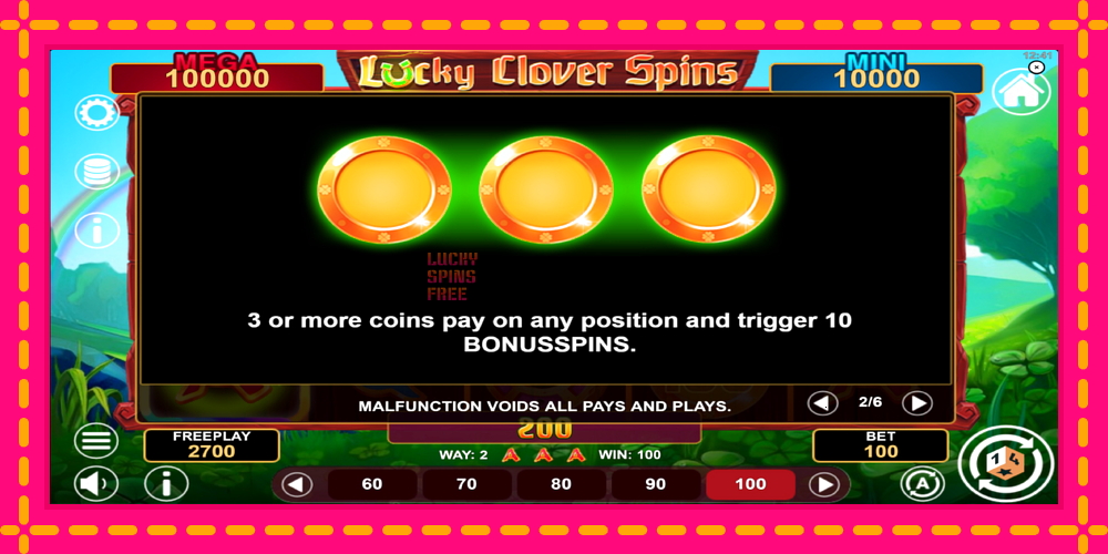 Lucky Clover Spins - thiết bị chơi game với phần thưởng độc đáo, hình ảnh 6