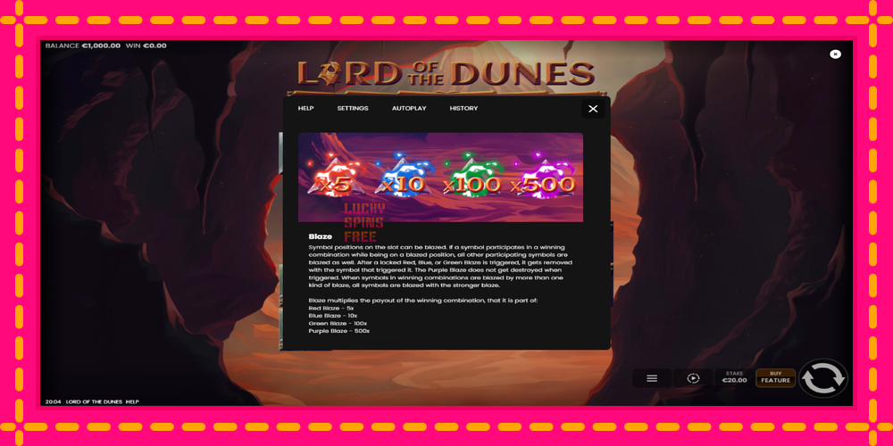 Lord of the Dunes - thiết bị chơi game với phần thưởng độc đáo, hình ảnh 6