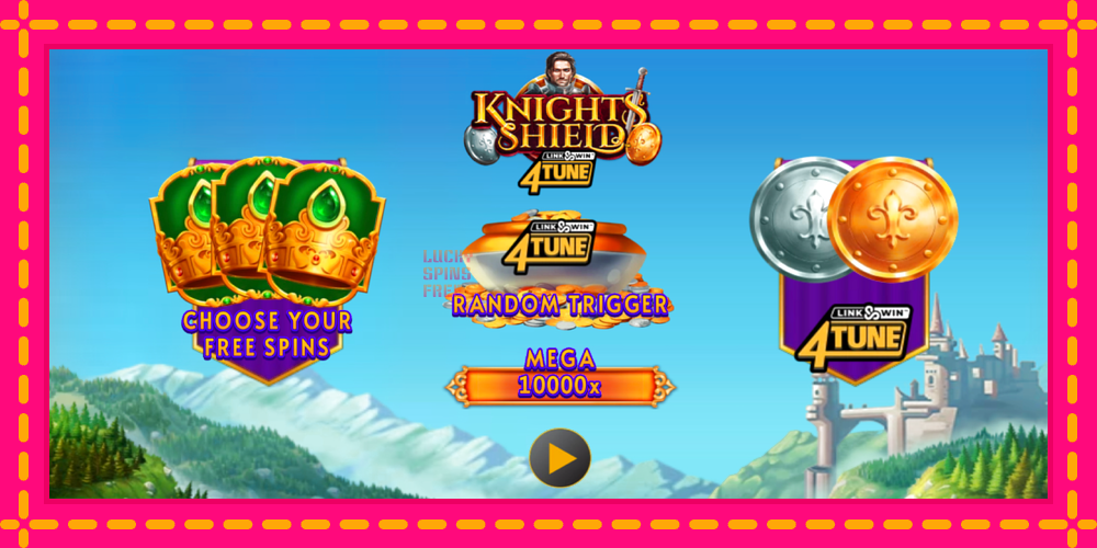 Knights Shield Link & Win 4Tune - thiết bị chơi game với phần thưởng độc đáo, hình ảnh 1