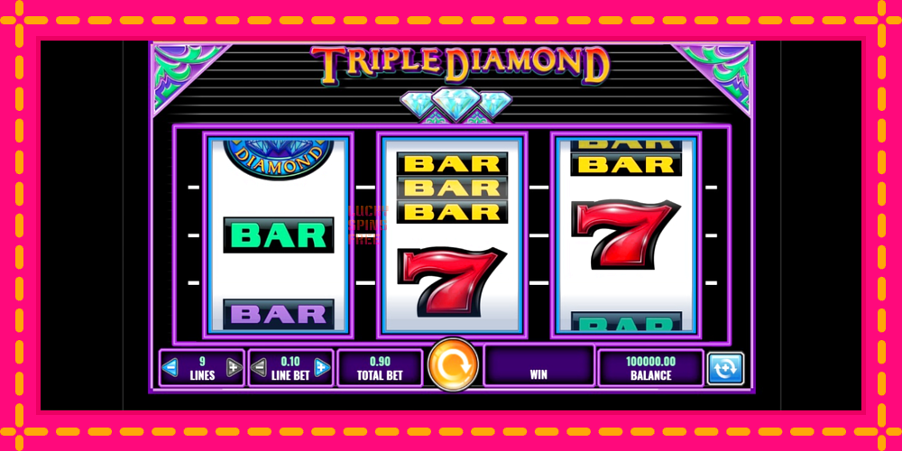 Triple Diamond - thiết bị chơi game với phần thưởng độc đáo, hình ảnh 1