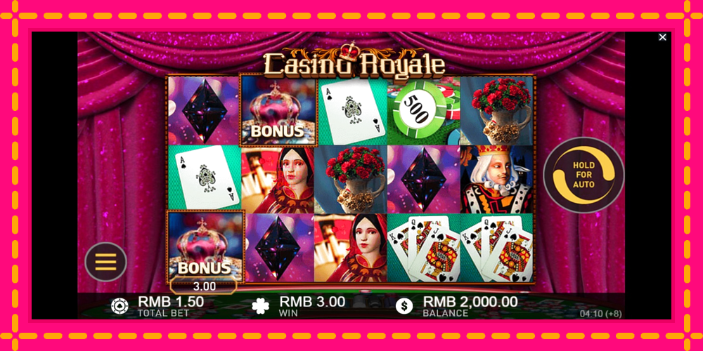 Casino Royale - thiết bị chơi game với phần thưởng độc đáo, hình ảnh 1