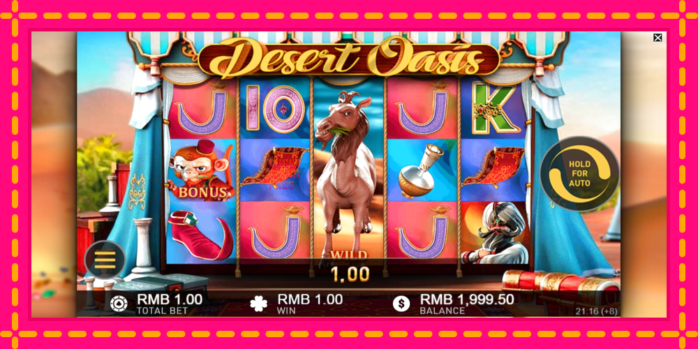 Desert Oasis - thiết bị chơi game với phần thưởng độc đáo, hình ảnh 3