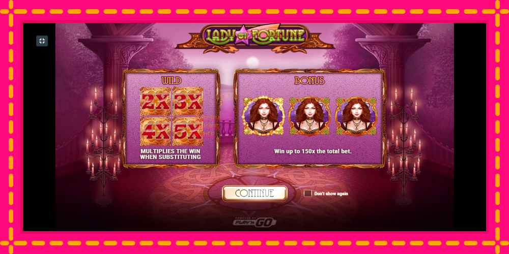 Lady of Fortune - thiết bị chơi game với phần thưởng độc đáo, hình ảnh 1