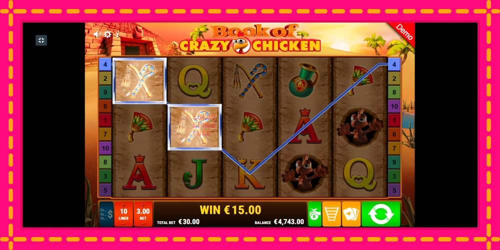 Book of Crazy Chicken - thiết bị chơi game với phần thưởng độc đáo, hình ảnh 4