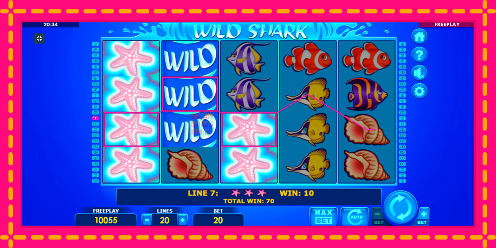 Wild Shark - thiết bị chơi game với phần thưởng độc đáo, hình ảnh 3