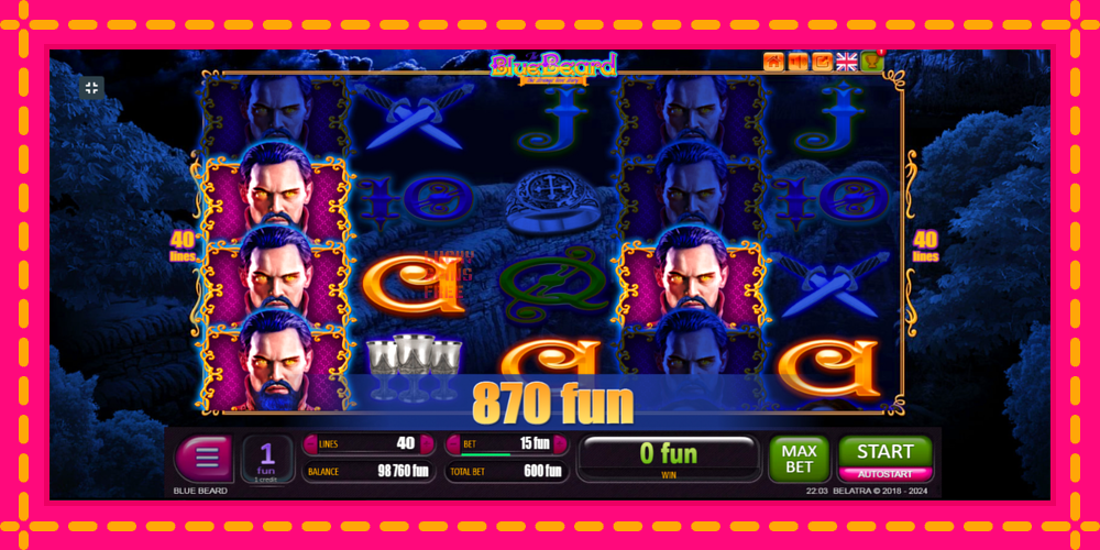 Blue Beard - thiết bị chơi game với phần thưởng độc đáo, hình ảnh 3