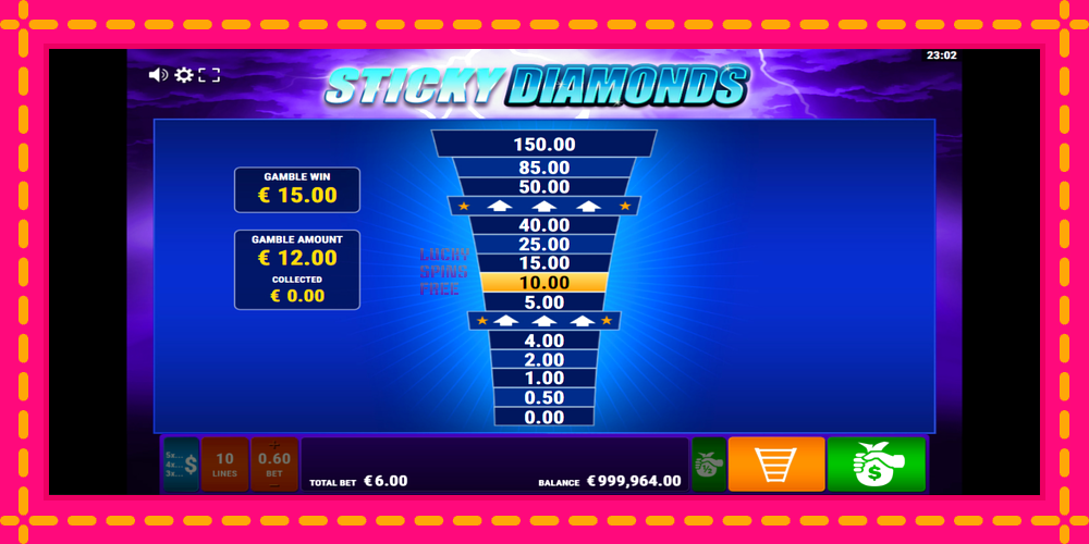 Sticky Diamonds - thiết bị chơi game với phần thưởng độc đáo, hình ảnh 4