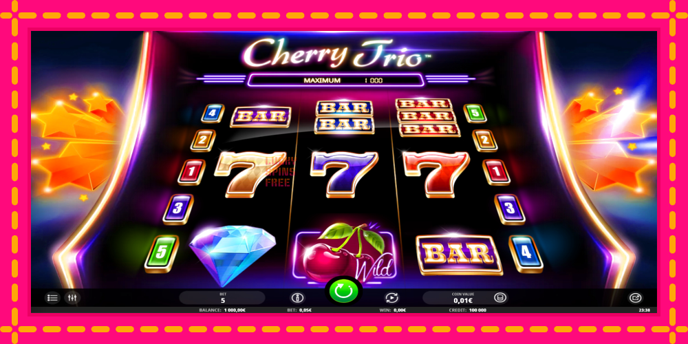 Cherry Trio - thiết bị chơi game với phần thưởng độc đáo, hình ảnh 2