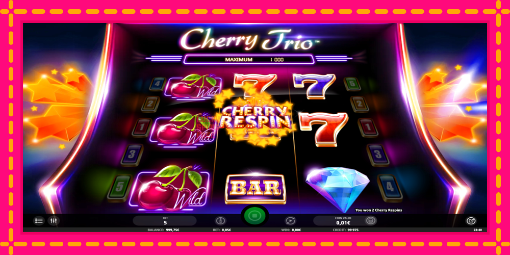 Cherry Trio - thiết bị chơi game với phần thưởng độc đáo, hình ảnh 4