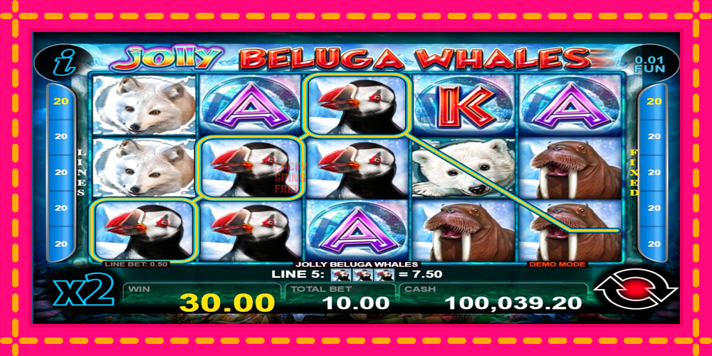 Jolly Beluga Whales - thiết bị chơi game với phần thưởng độc đáo, hình ảnh 4