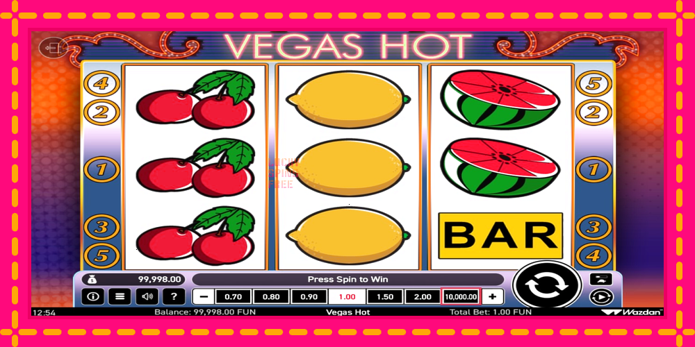 Vegas Hot - thiết bị chơi game với phần thưởng độc đáo, hình ảnh 2