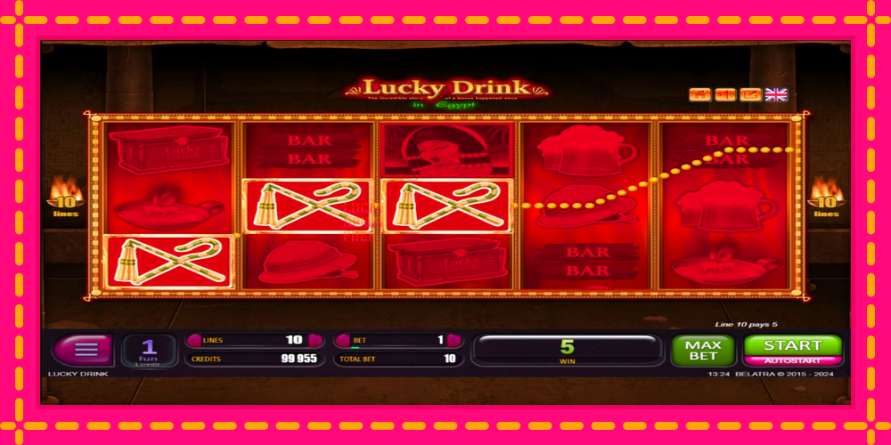 Lucky Drink In Egypt - thiết bị chơi game với phần thưởng độc đáo, hình ảnh 3