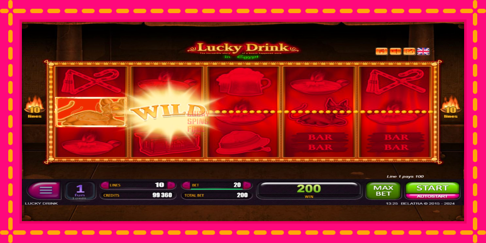 Lucky Drink In Egypt - thiết bị chơi game với phần thưởng độc đáo, hình ảnh 4