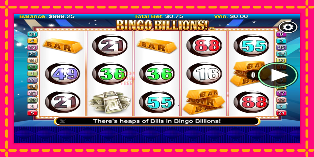 Bingo Billions - thiết bị chơi game với phần thưởng độc đáo, hình ảnh 1