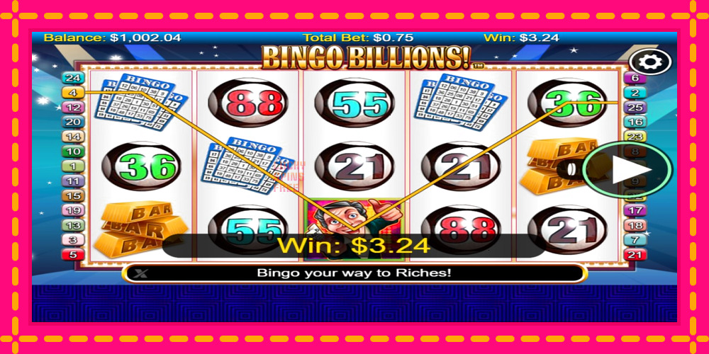 Bingo Billions - thiết bị chơi game với phần thưởng độc đáo, hình ảnh 3