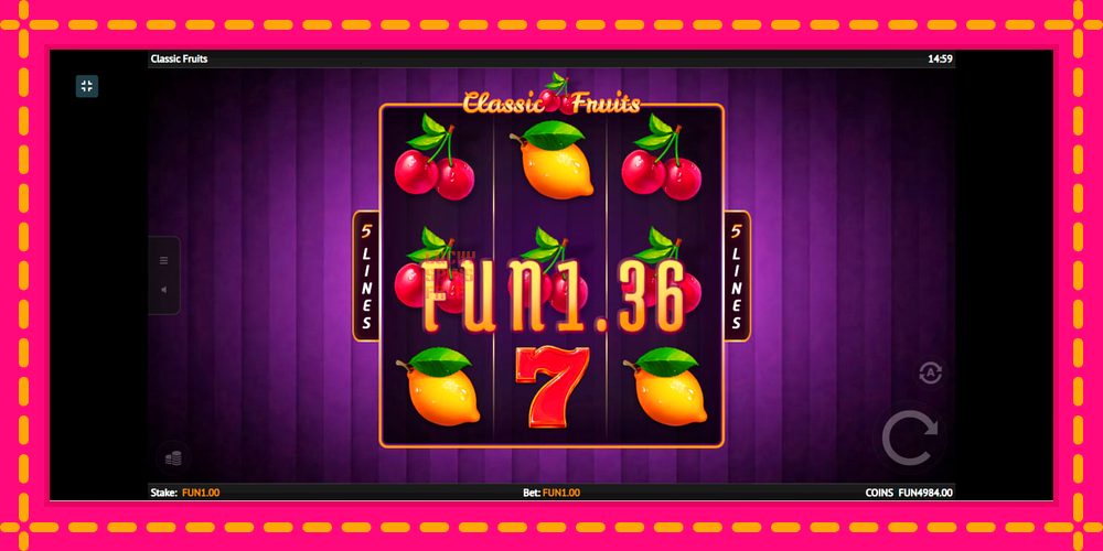 Classic Fruit - thiết bị chơi game với phần thưởng độc đáo, hình ảnh 4