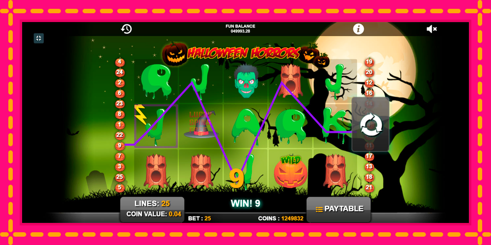 Halloween Horrors - thiết bị chơi game với phần thưởng độc đáo, hình ảnh 5