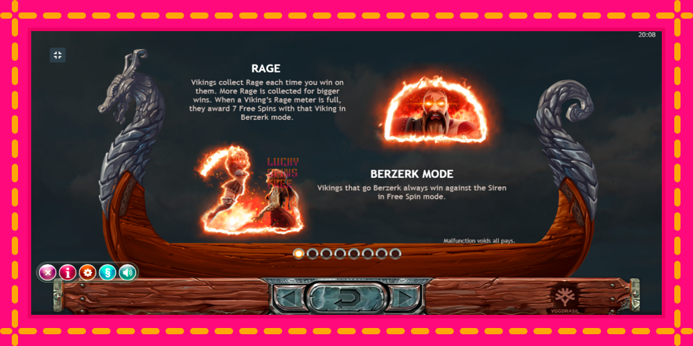 Vikings go Berzerk - thiết bị chơi game với phần thưởng độc đáo, hình ảnh 5