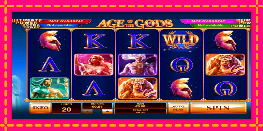 Age Of The Gods - thiết bị chơi game với phần thưởng độc đáo, hình ảnh 1