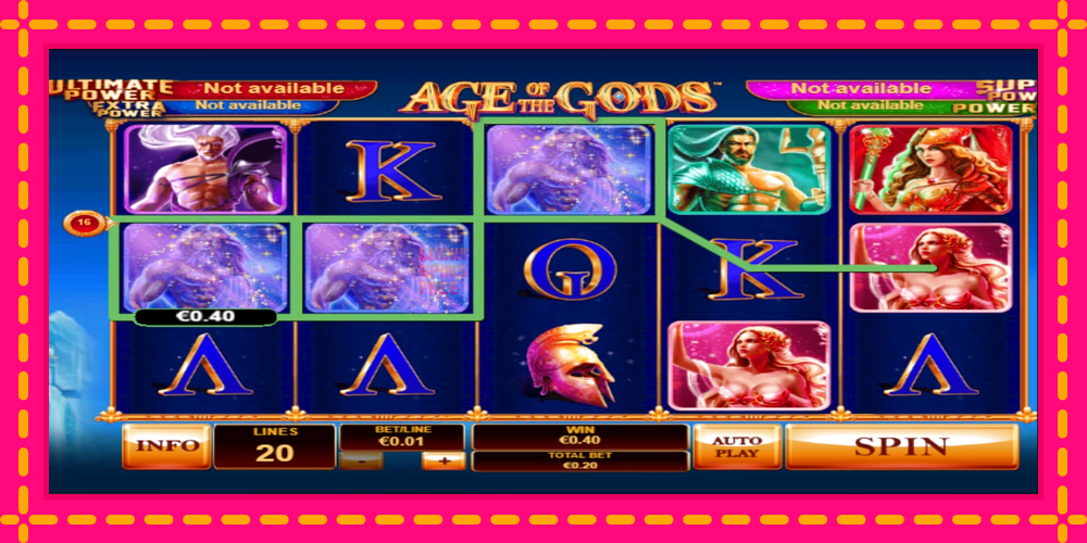 Age Of The Gods - thiết bị chơi game với phần thưởng độc đáo, hình ảnh 3