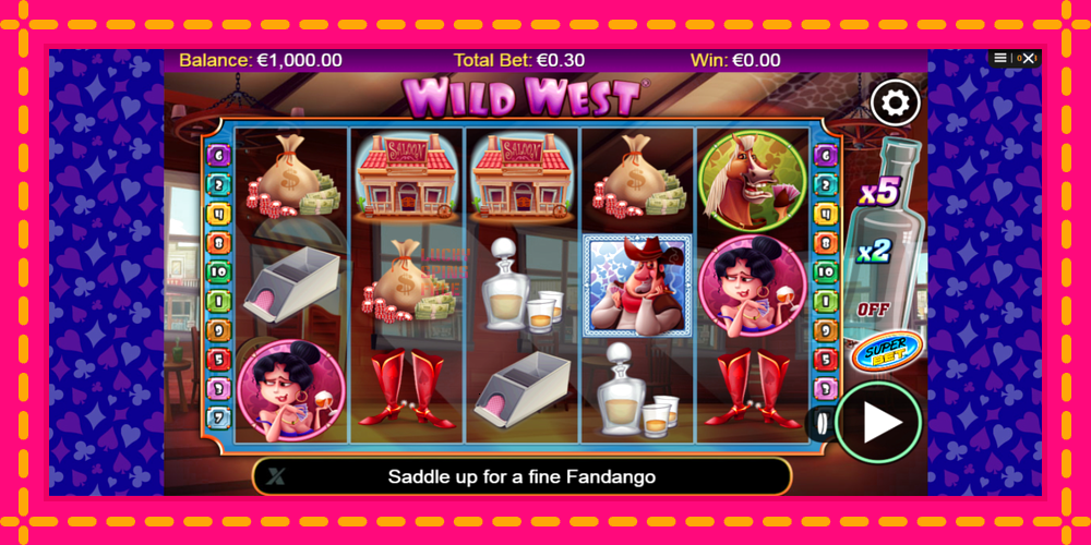 Wild West - thiết bị chơi game với phần thưởng độc đáo, hình ảnh 1