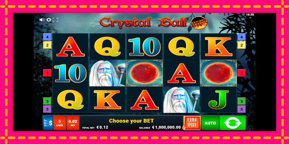 Crystal Ball Red Hot Firepot - thiết bị chơi game với phần thưởng độc đáo, hình ảnh 2