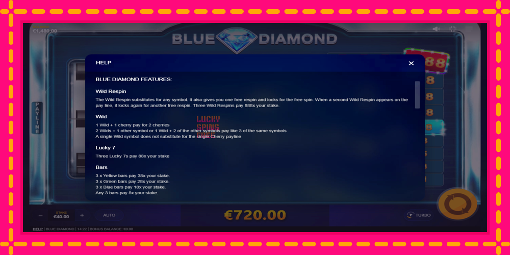 Blue Diamond - thiết bị chơi game với phần thưởng độc đáo, hình ảnh 5