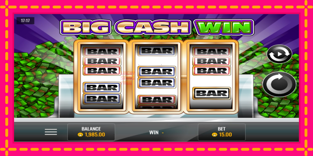 Big Cash Win - thiết bị chơi game với phần thưởng độc đáo, hình ảnh 1