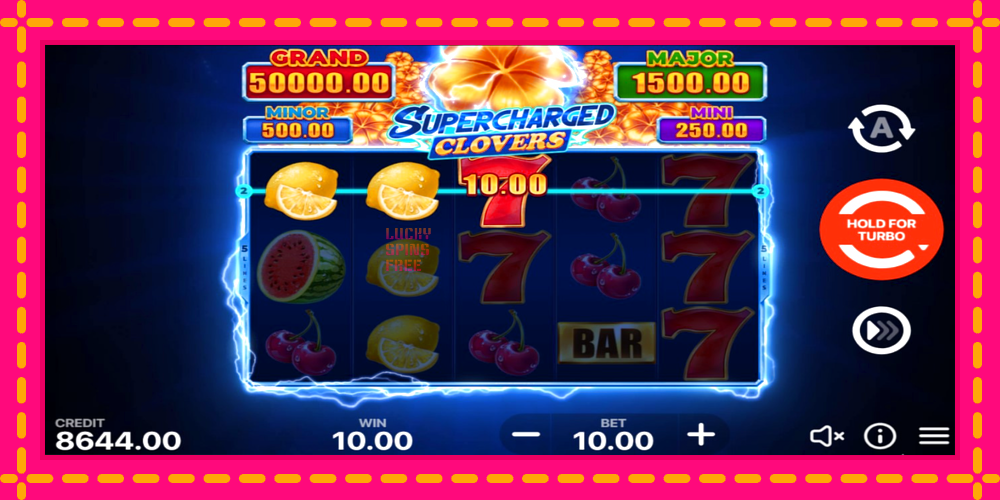 Supercharged Clovers: Hold and Win - thiết bị chơi game với phần thưởng độc đáo, hình ảnh 3