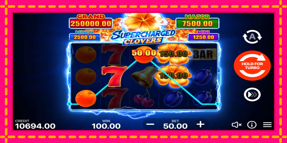 Supercharged Clovers: Hold and Win - thiết bị chơi game với phần thưởng độc đáo, hình ảnh 4