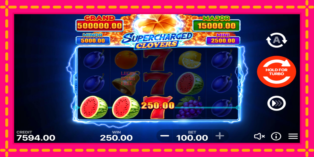 Supercharged Clovers: Hold and Win - thiết bị chơi game với phần thưởng độc đáo, hình ảnh 5