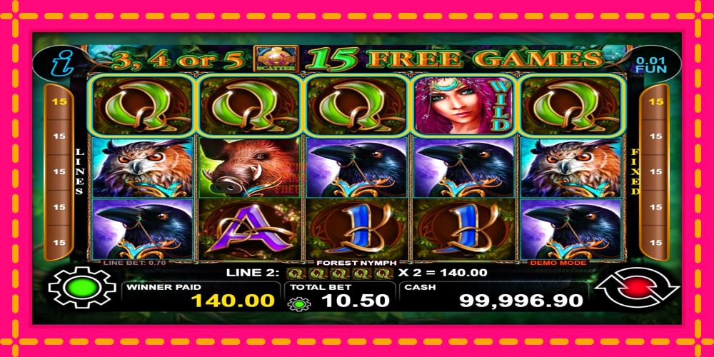 Forest Nymph - thiết bị chơi game với phần thưởng độc đáo, hình ảnh 5