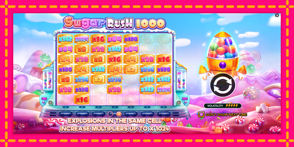 Sugar Rush 1000 - thiết bị chơi game với phần thưởng độc đáo, hình ảnh 1