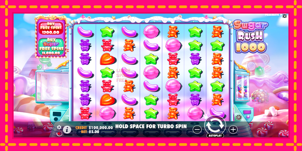 Sugar Rush 1000 - thiết bị chơi game với phần thưởng độc đáo, hình ảnh 2